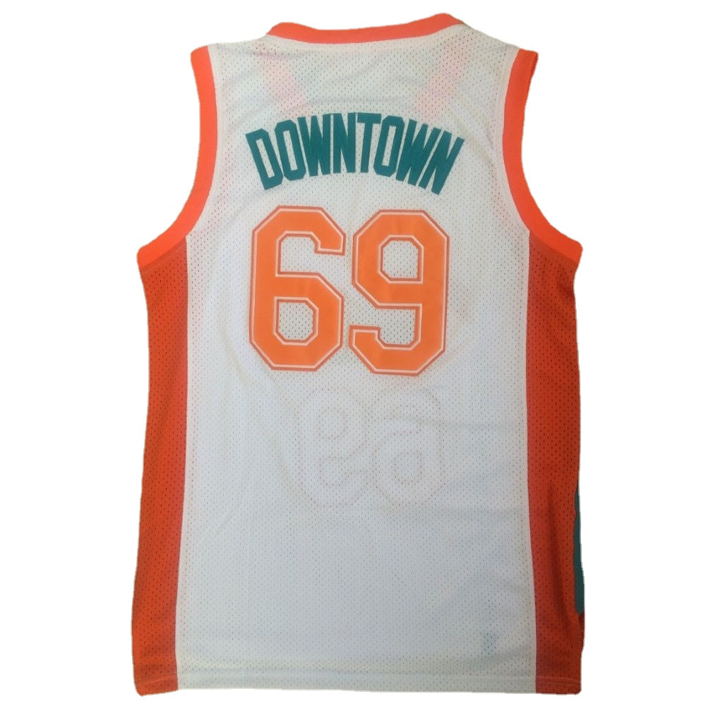 Semi Pro Flint Tropics Downtown #69  Basketball Movie Jersey