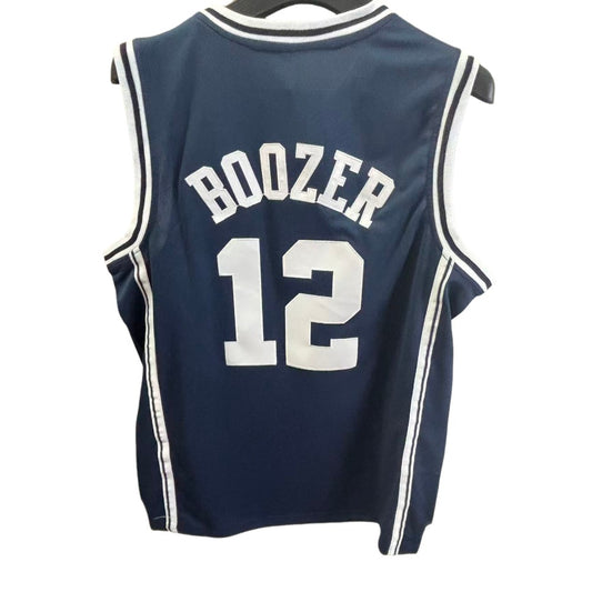 Cameron Boozer #12 Duke College Basketball Jersey  - Dark Blue Embroidery