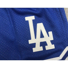 Load image into Gallery viewer, Throwback Los Angels Basketball Shorts Sports Pants with Zip Pockets