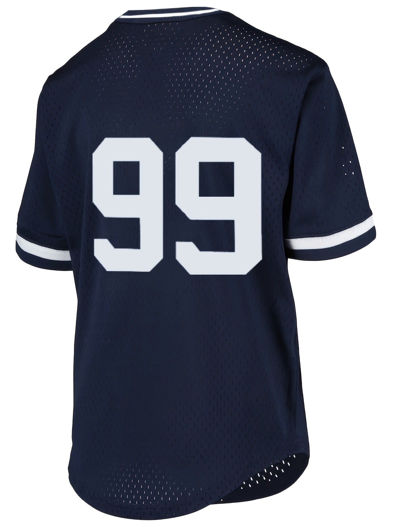 Classic New York #99 Football Jersey Mesh T-Shirt