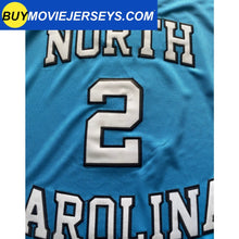 Load image into Gallery viewer, Retro Cole Anthony #2 North Carolina Basketball Jersey College Blue