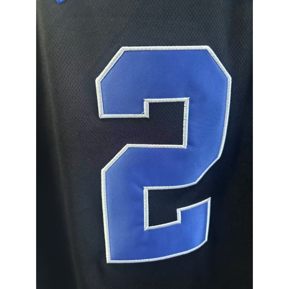 Cooper Flagg #2 Duke College Basketball Jersey -Black Embroidery