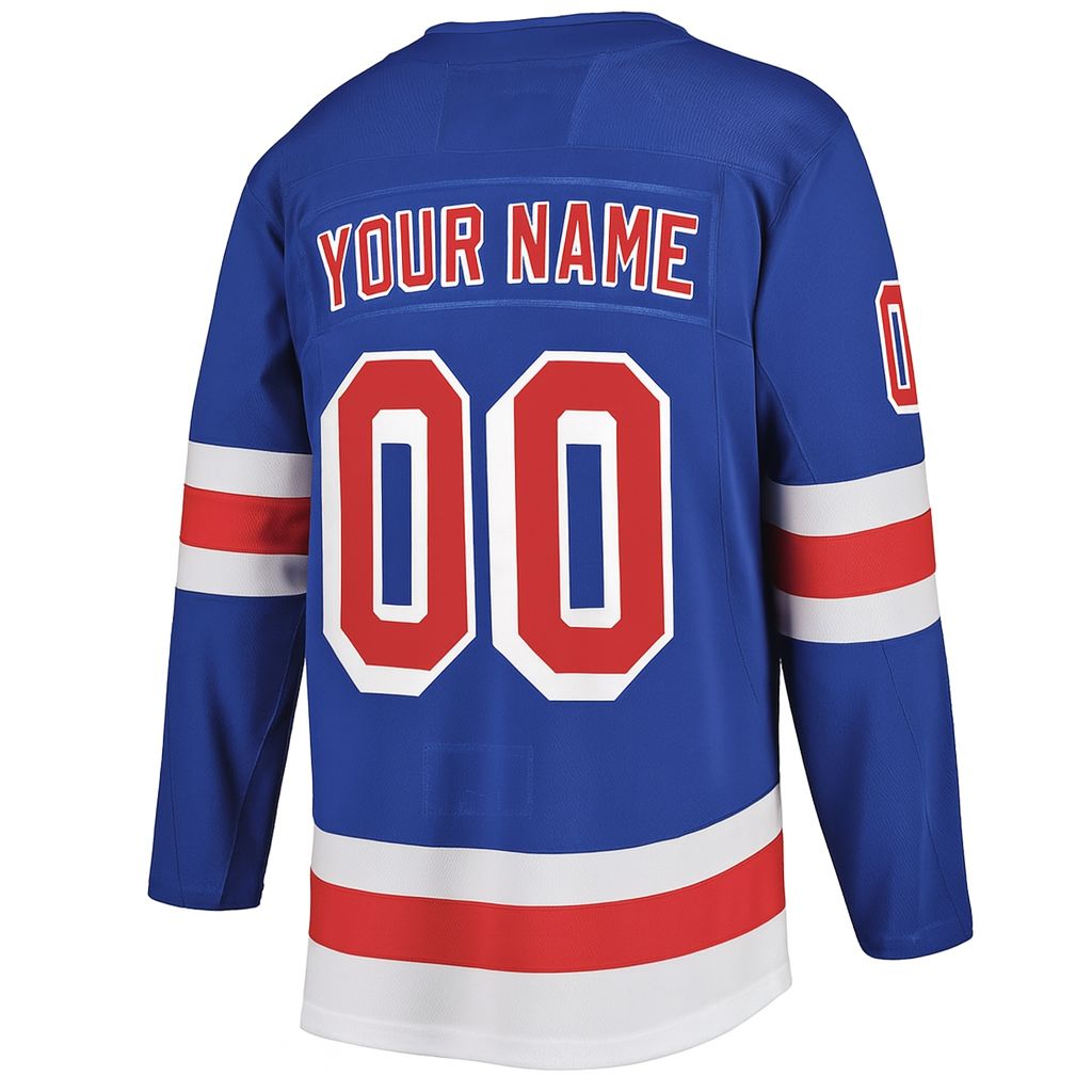 Custom Your Name Your Number New York Rangers Ice Hockey Jersey