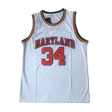 Load image into Gallery viewer, Len Bias #34 Maryland Terrapins College Basketball Jersey White