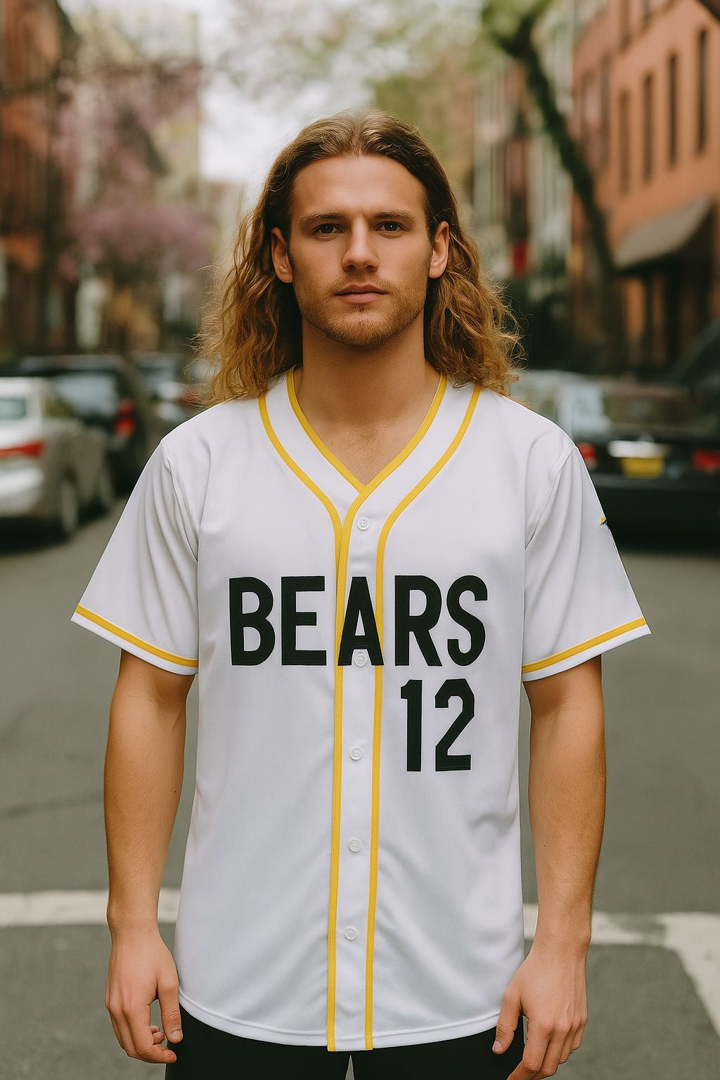The Bad News Bears #12 Tanner Boyle Baseball Jersey