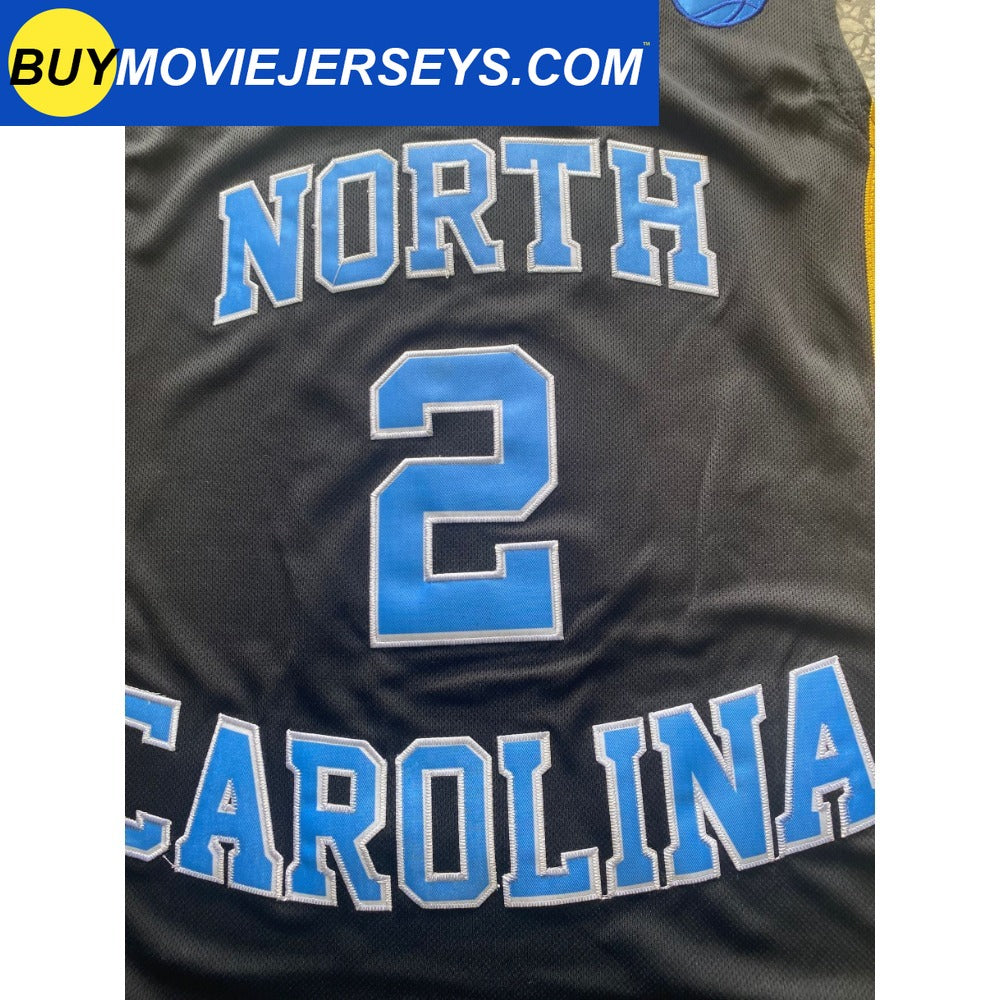 Retro Cole Anthony #2 North Carolina Basketball Jersey College Black