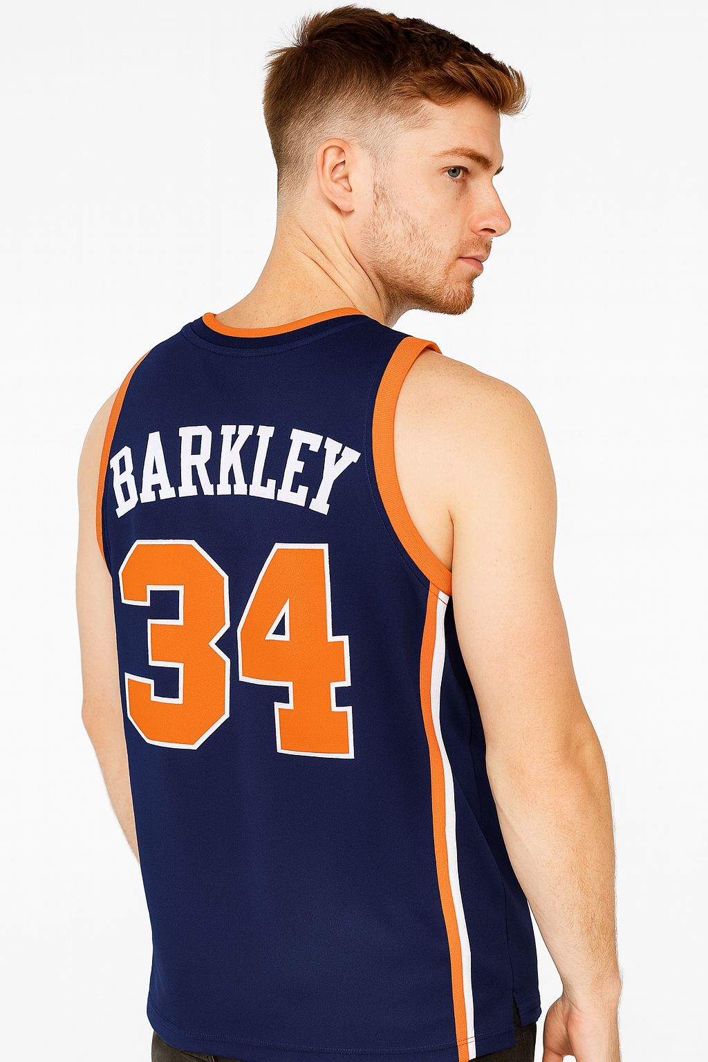 Vintage Charles Barkley #34 Auburn Throwback Classic Retro Fall Basketball Jersey