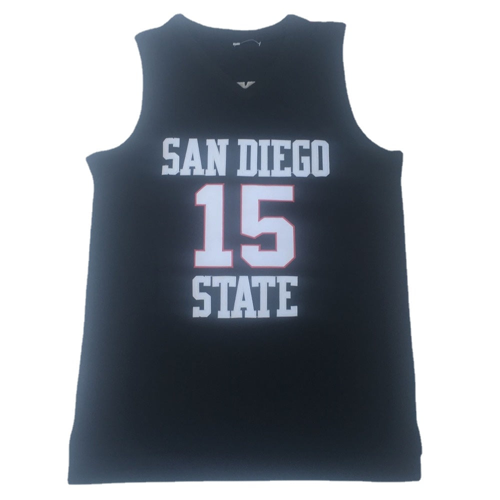 Kawhi Leonard #15  San Diego State University SDSU Basketball Jersey