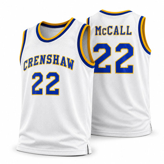Love & Basketball Quincy McCall #22 Basketball Jersey