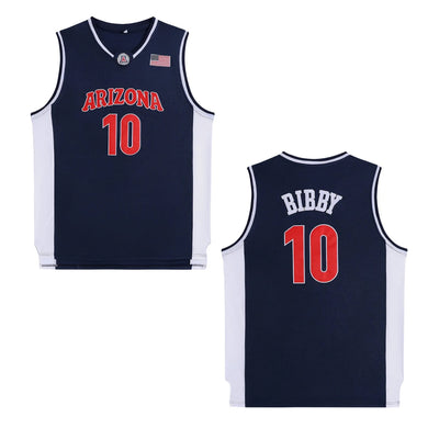 Customize Mike Bibby #10 Arizona Basketball Jersey College
