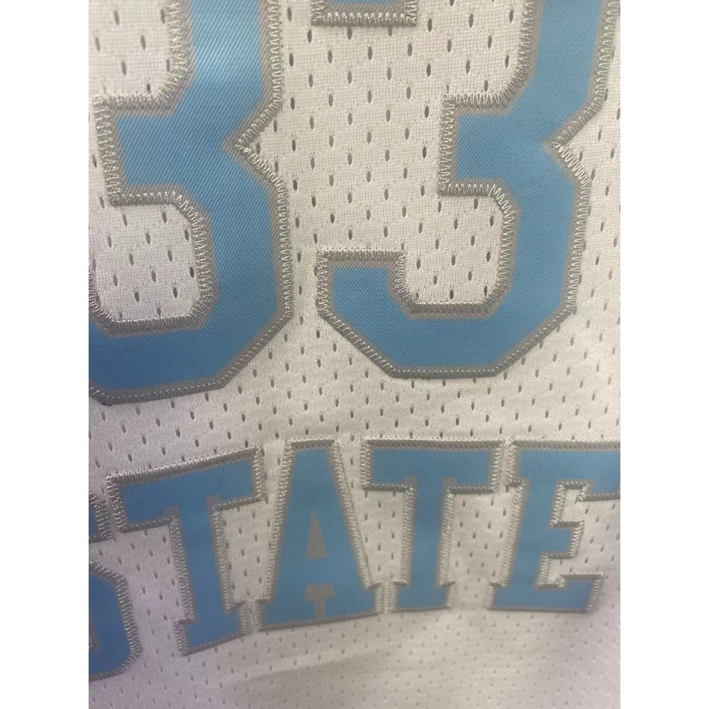 Larry Bird #33 Indiana State Basketball Throwback Jersey Embroidery White Color