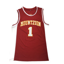 Load image into Gallery viewer, Tracy McGrady #1 Mount Zion High School Basketball Jersey Red