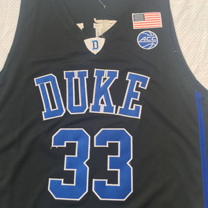 Grant Hill #33 Duke Blue Devils College Throwback Basketball Jersey Black Embroidered