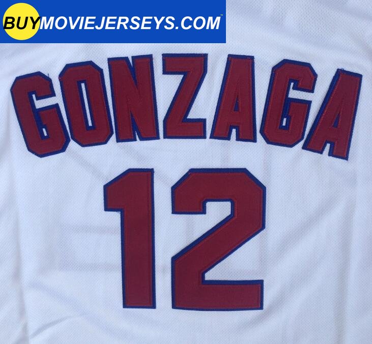 John Stockton #12 Gonzaga Bulldogs College Basketball Throwback Jersey