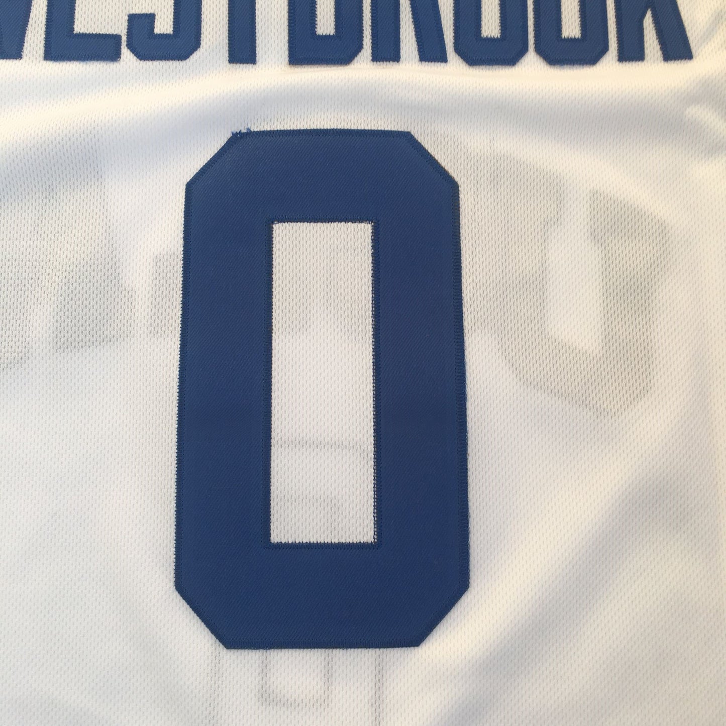 UCLA RUSSELL WESTBROOK 0 COLLEGE BASKETBALL JERSEY White