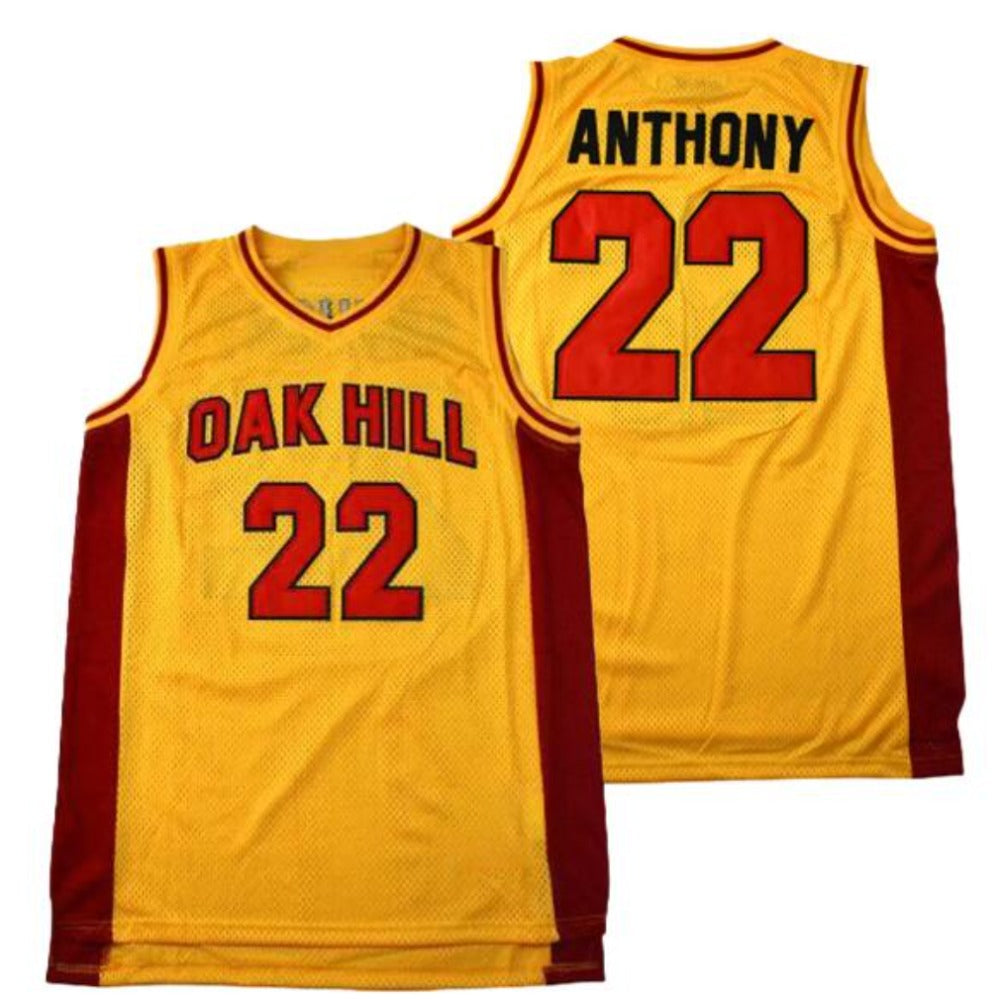 Carmelo Anthony #22 Oak Hill High School Basketball Jersey