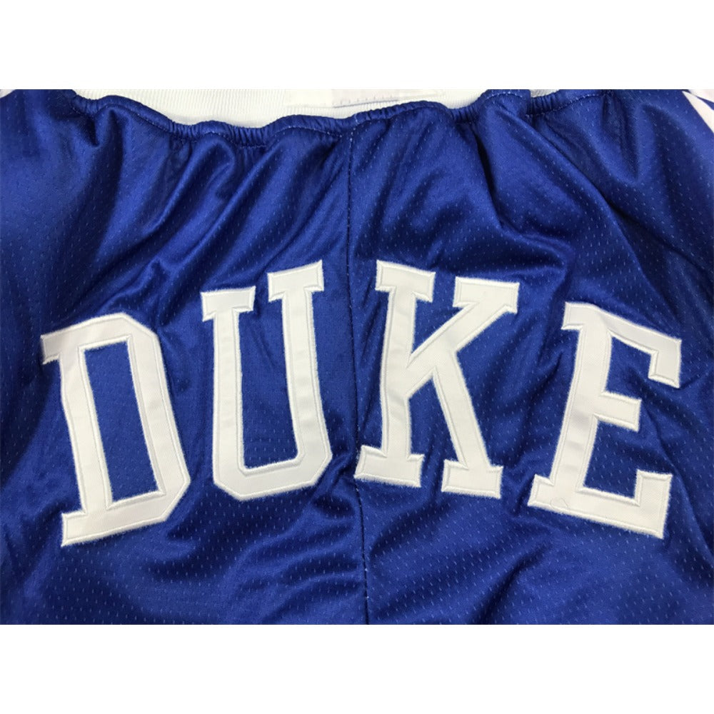 Classic Duke Shorts Sports Pants with Zip Pockets Blue Color