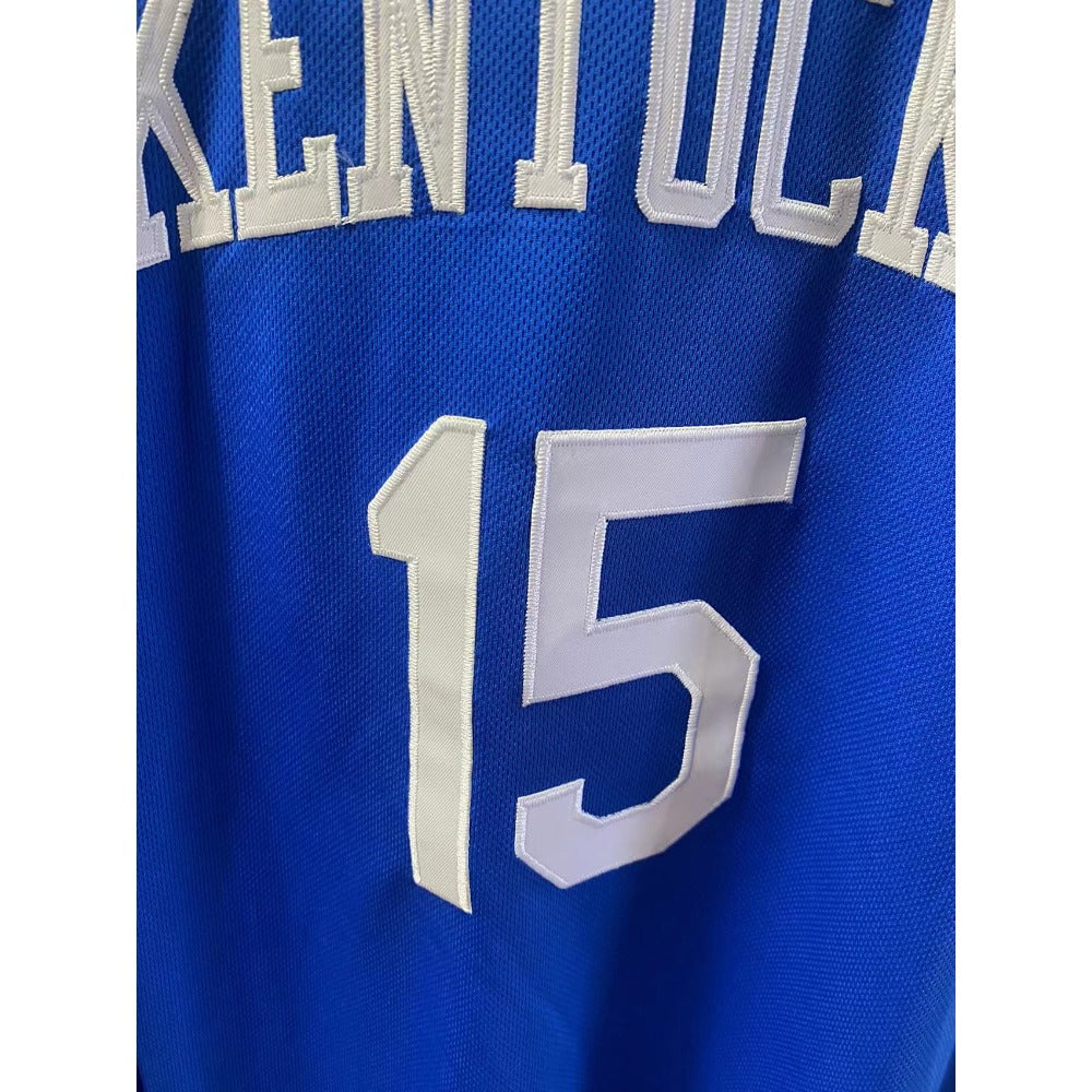 #15 Reed Sheppard Kentucky College Basketball Jersey New Blue