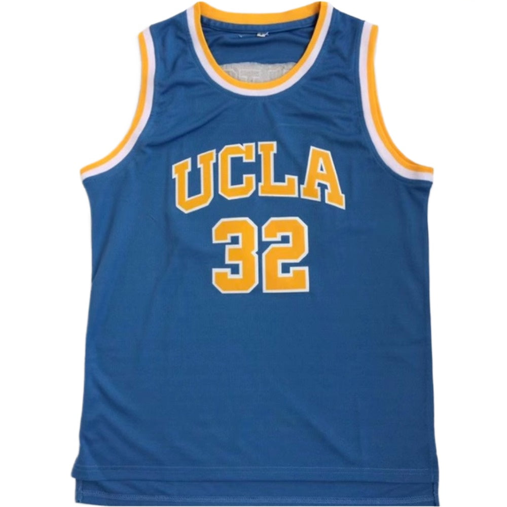 Retro Throwback Bill Walton #32 UCLA Basketball Jerseys Blue