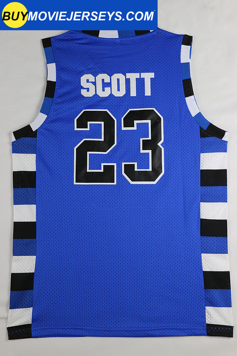 Nathan Scott #23 One Tree Hill Ravens Throwback Basketball Movie Jersey