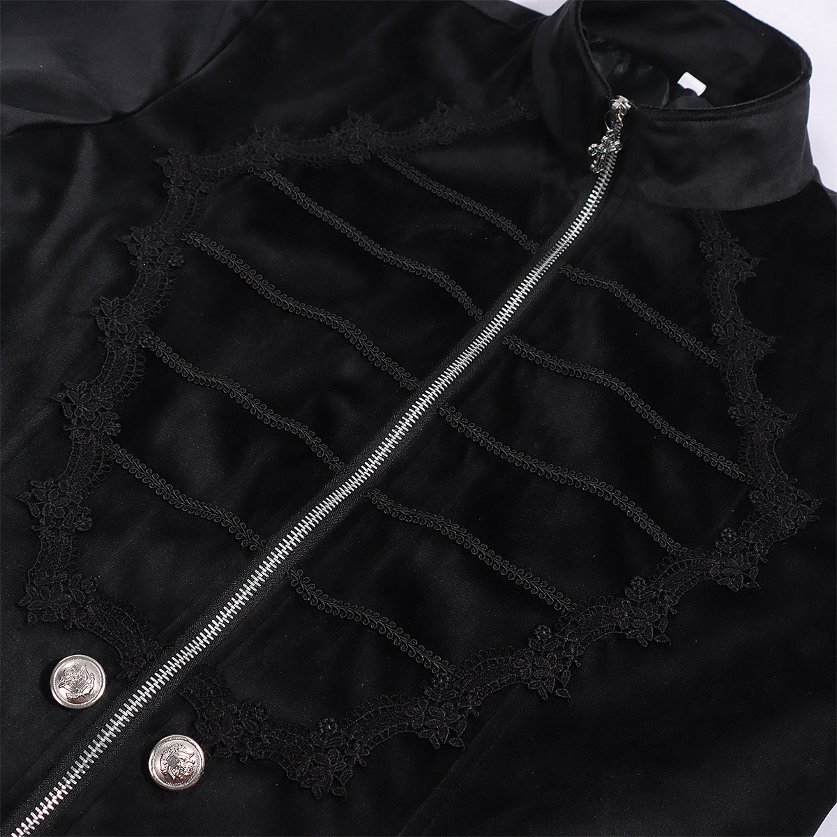 Men's Steampunk Vintage Medieval Tailcoat Jacket Retro Gothic Victorian Frock Coat Uniform Halloween Cosplay Costume