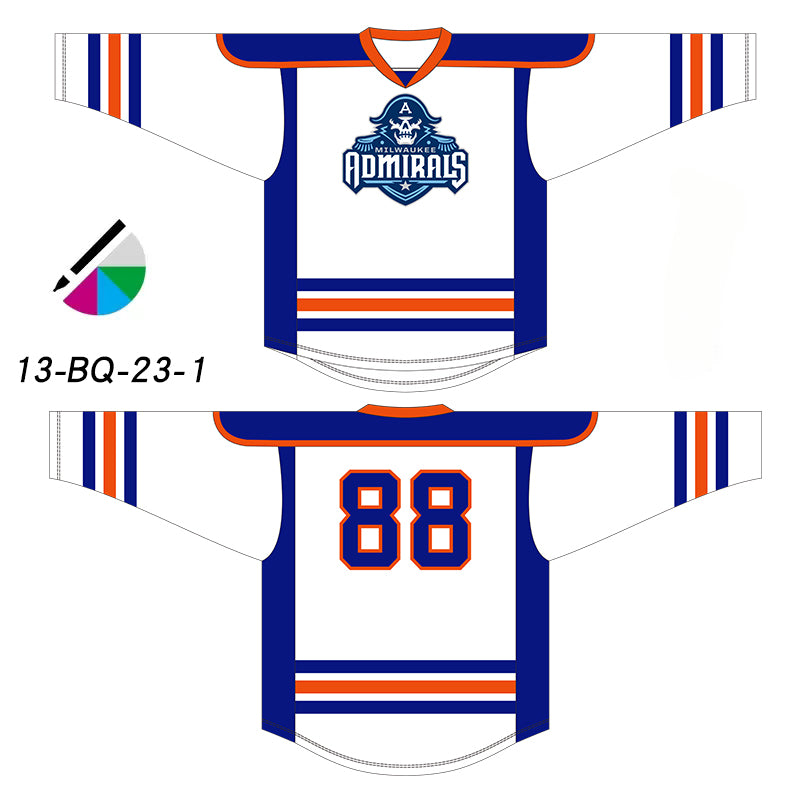 Premium Personalized Custom Ice Hockey Jersey - High-Definition, Non-Fading, Sublimation Printing Your Number Your Name