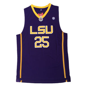 LSU Tigers #25 Ben Simmons Purple Basketball Jersey - College Fan Gear