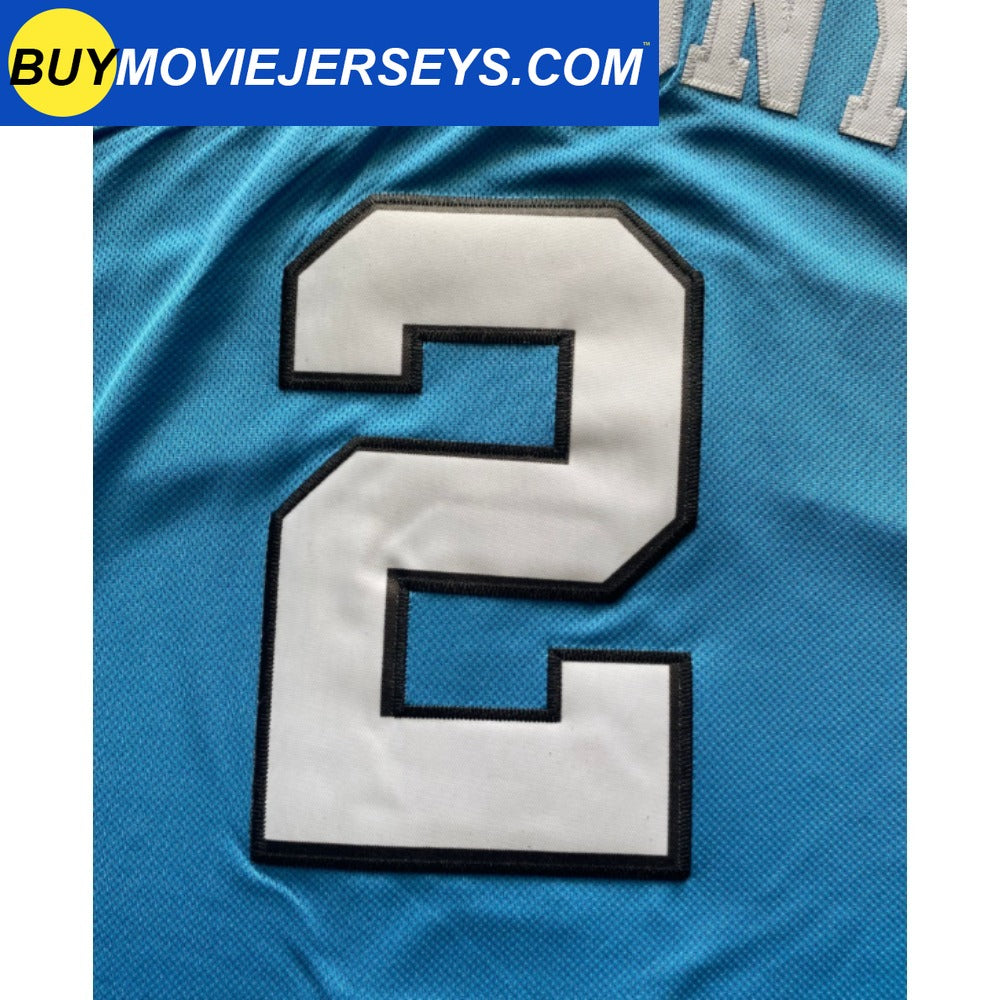 Retro Cole Anthony #2 North Carolina Basketball Jersey College Blue