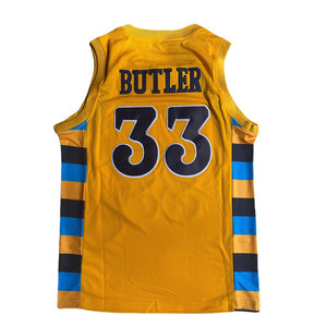 Marquette #33 Jimmy Butler Yellow College Basketball Jersey Yellow