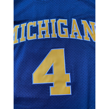 Load image into Gallery viewer, Chris Webber #4 Michigan Basketball Jersey College Customize Dark Blue