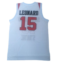 Load image into Gallery viewer, Kawhi Leonard #15  San Diego State College Basketball Jersey White Color
