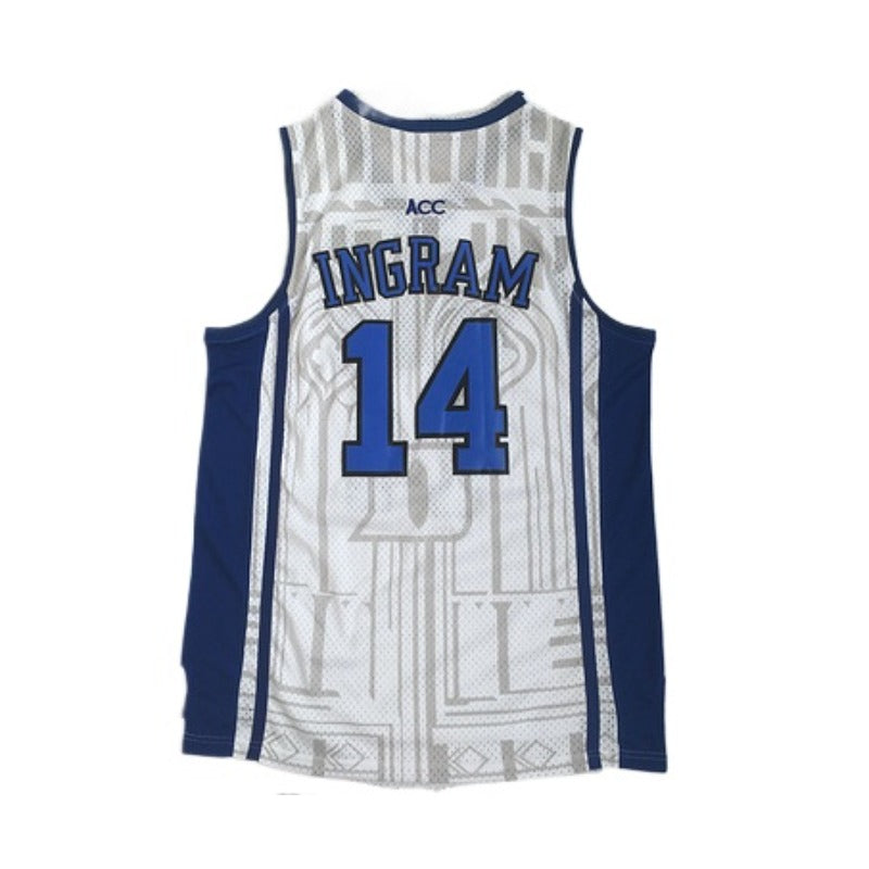 Custom #14 Brandon Ingram Basketball NCAA College Basketball Jersey