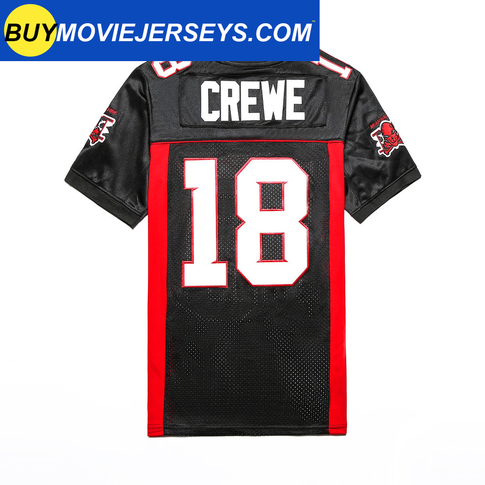 Mean Machine Longest Yard Jersey - Paul Crewe #18 Battle Football Jersey