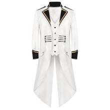 Load image into Gallery viewer, Make a Statement with our Unisex Victorian Tailcoat Steampunk Jacket