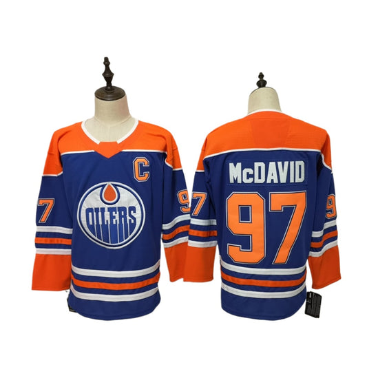 Rare Vintage McDAVID #97 Oilers Ice Hockey Jersey