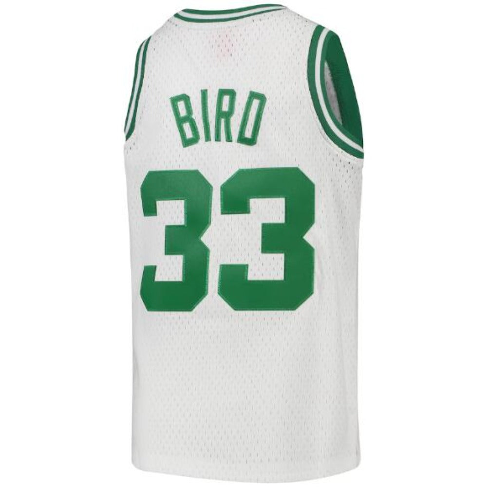 Custom Larry Bird #33 Boston Basketball Throwback Jersey