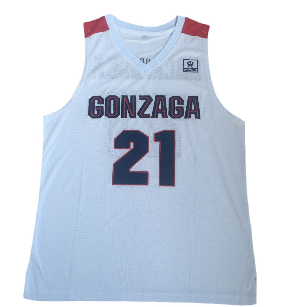 Retro Rui Hachimura #21 Gonzaga Bulldogs Throwback Basketball Jersey