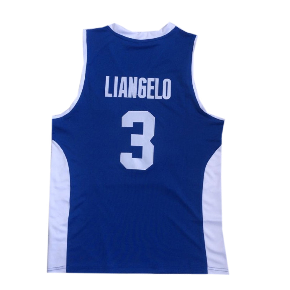 LaMelo Ball #1 LiAngelo Ball #3 Lithuania Vytautas Jersey Ball Brothers Blue Color