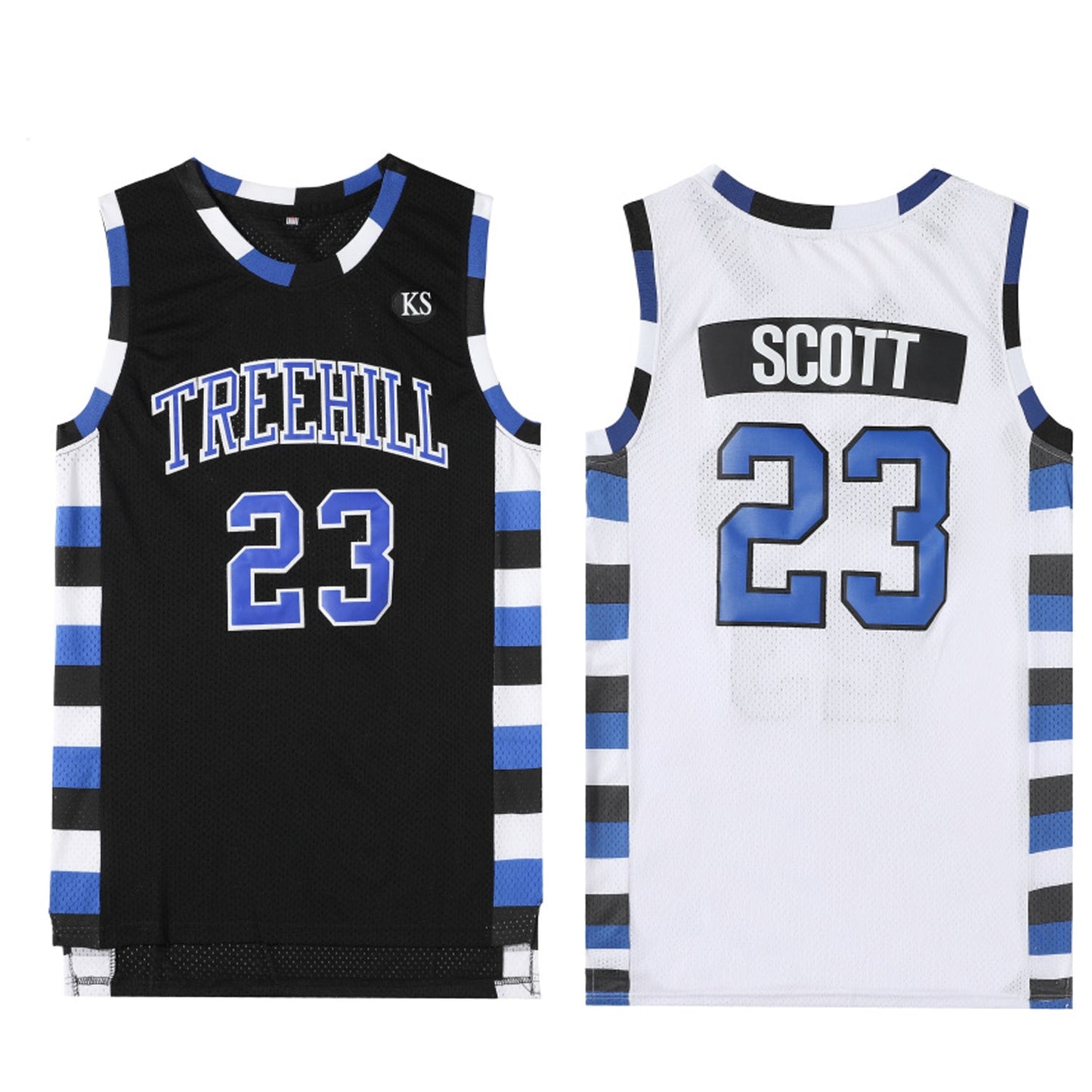 Nathan Scott #23 One Tree Hill Ravens Throwback Basketball Movie Jersey