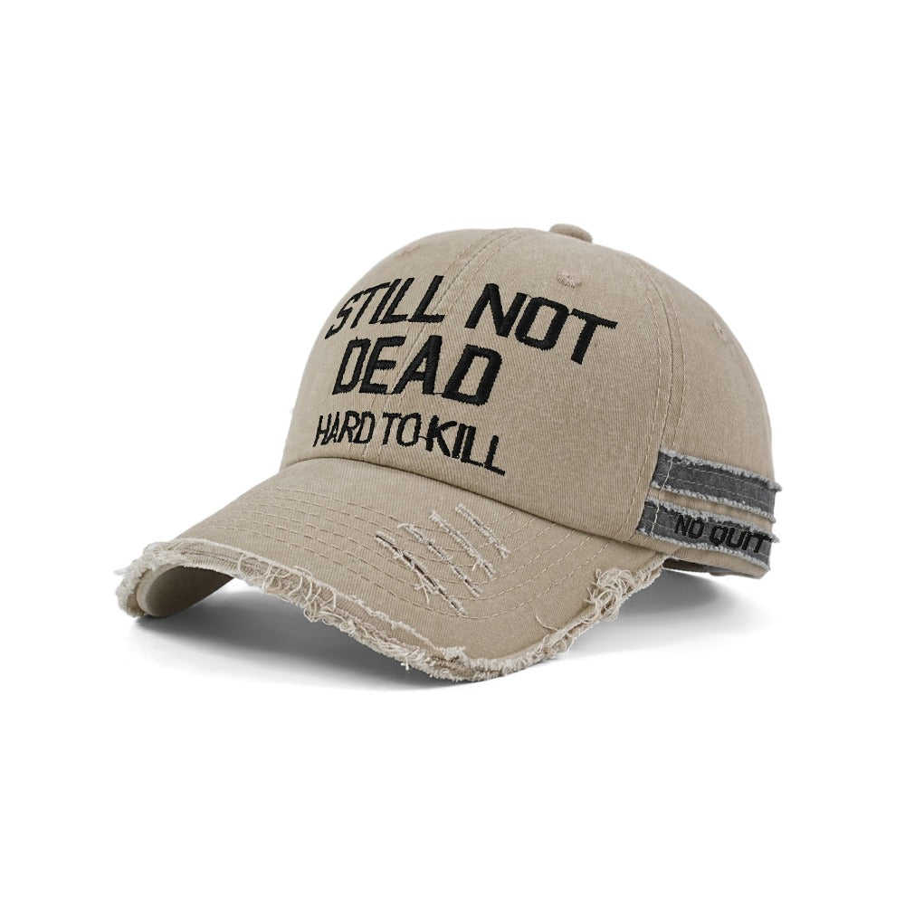 STILL NOT DEAD Embroidered Cotton Baseball Cap Vintage Washed Hat