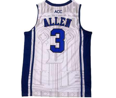 Custom Grayson Allen #3 College Retro Stitched Basketball Jersey -White