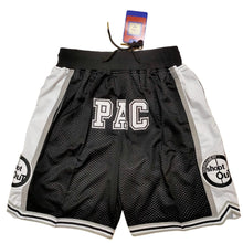 Load image into Gallery viewer, Throwback Shootout Above The Rim Basketball Shorts Sports Pants with Zip Pockets Black