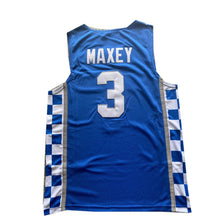 Load image into Gallery viewer, Customize Kentucky #3 Tyrese Maxey White High School Jersey Blue/White