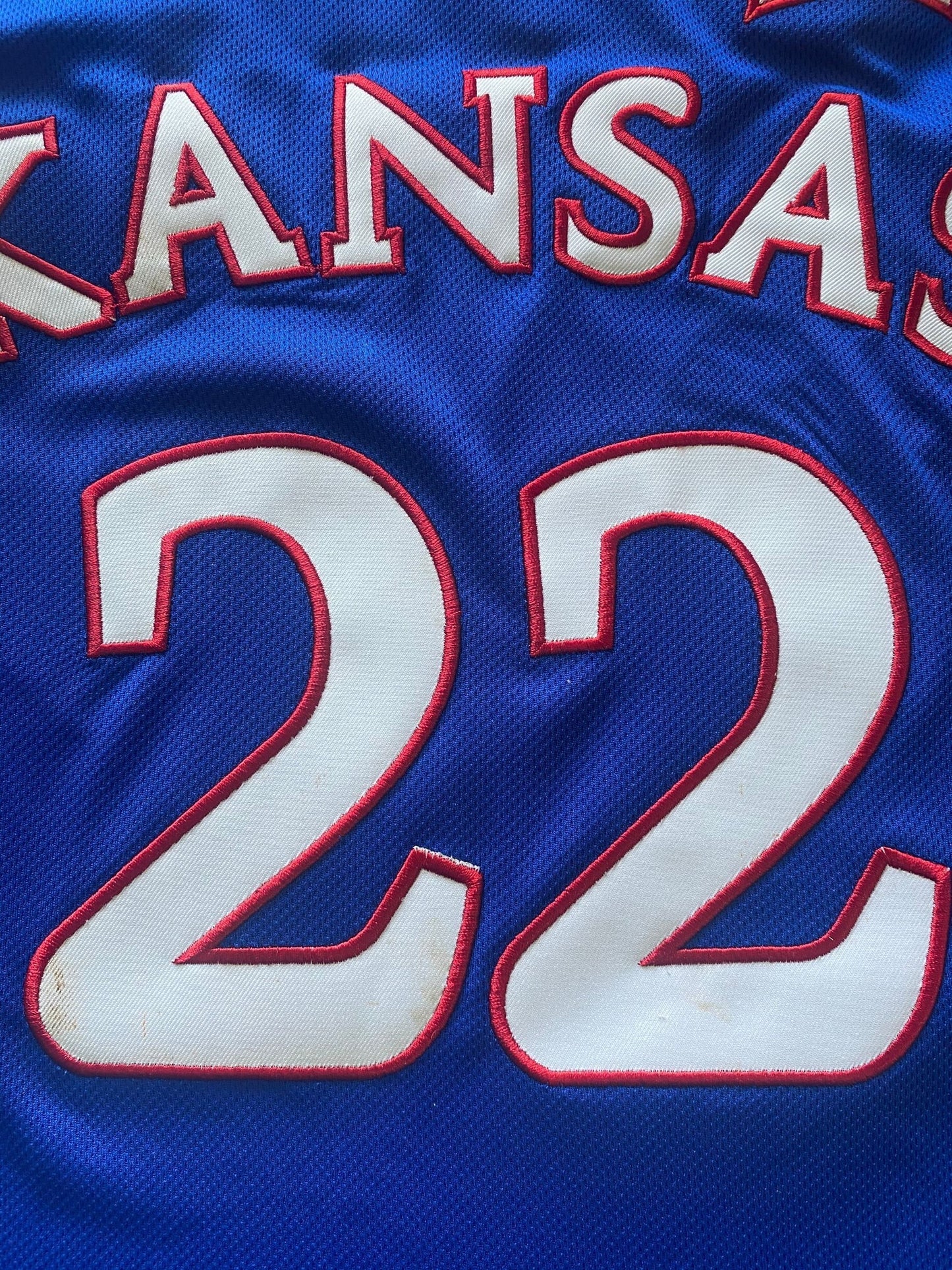 Kansas Jayhawks Andrew Wiggins #22 Kansas College Basketball Jersey