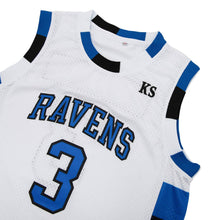 Load image into Gallery viewer, Lucas Scott #3 One Tree Hill Ravens Throwback Basketball Movie Jersey