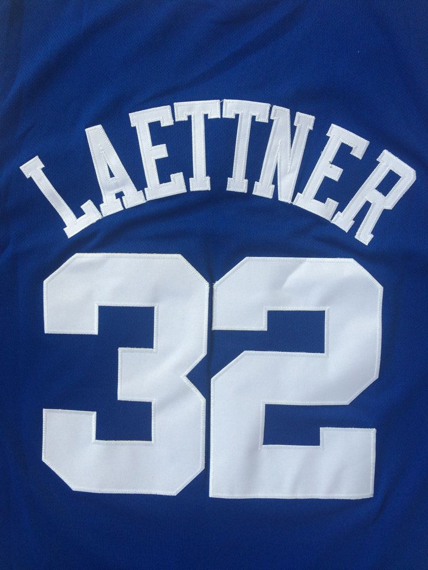 Christian Laettner #32 Duke Blue Devils College Throwback Basketball Jersey