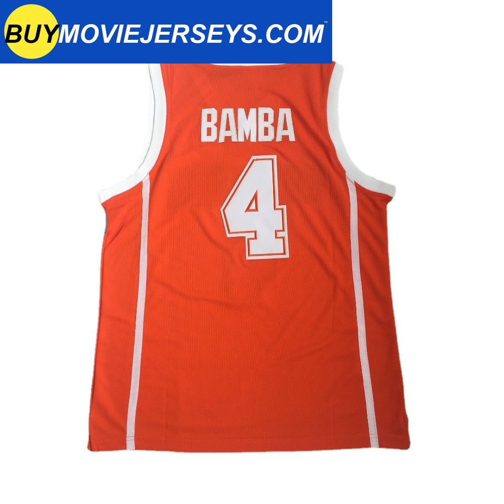 Mohamed Bamba #4 Texas University Basketball Jersey College