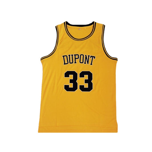 Jason Williams #33 Depont High School Throwback Jersey Yellow