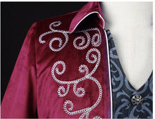 Load image into Gallery viewer, Men&#39;s Victorian Jacket Medieval Steampunk Tailcoat Gothic Coat Vampire Halloween Costume