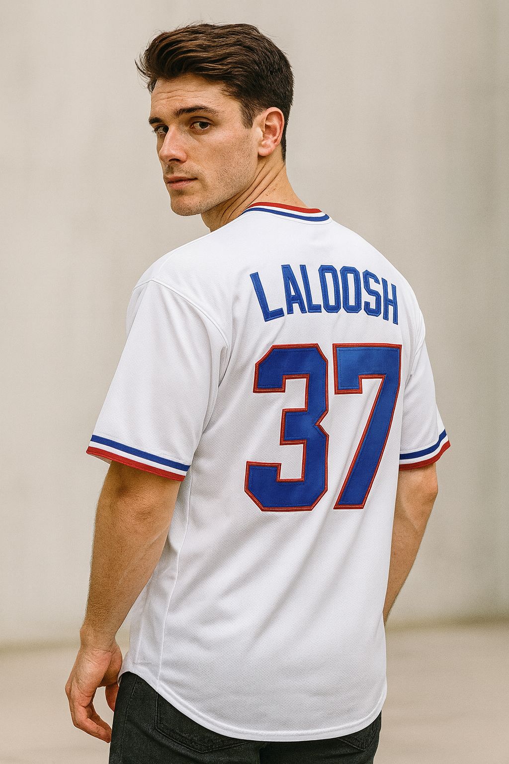 Nuke Laloosh #37 Durham Bulls Jersey Shirt Baseball Jerseys